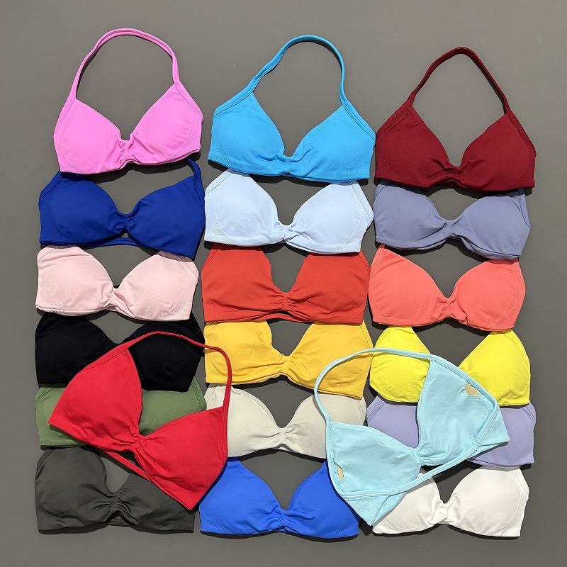 Sports Bra High Impact - Sutiã esportivo com tiras, roupa íntima