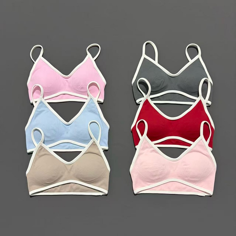 Sports Bra High Impact - Sutiã esportivo feminino ajustável, suporte alto,