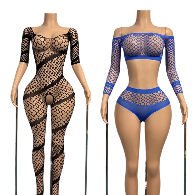 Babydoll Chemise Night - Body Plus Size Transparente Vazado Lingerie