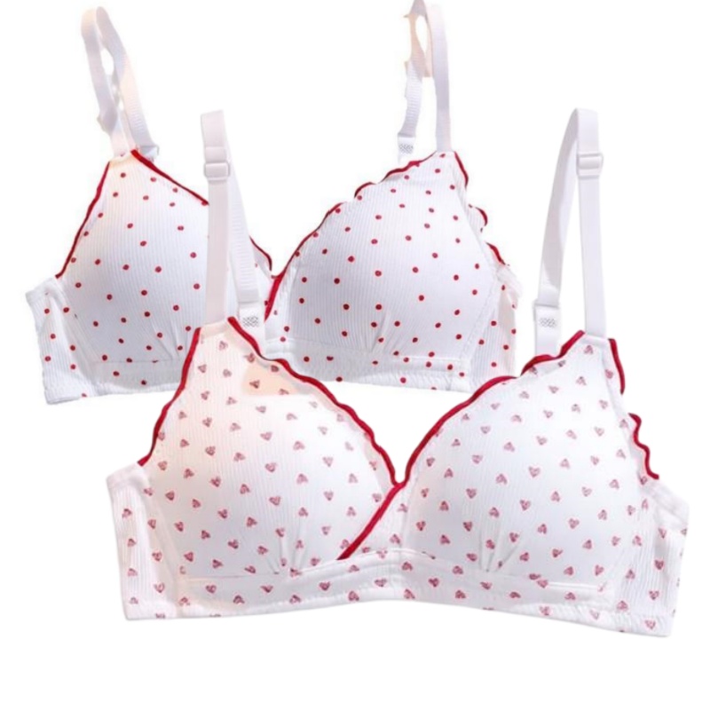 Bralette Wireless Soft - Conjunto de sutiã sem fio fofo