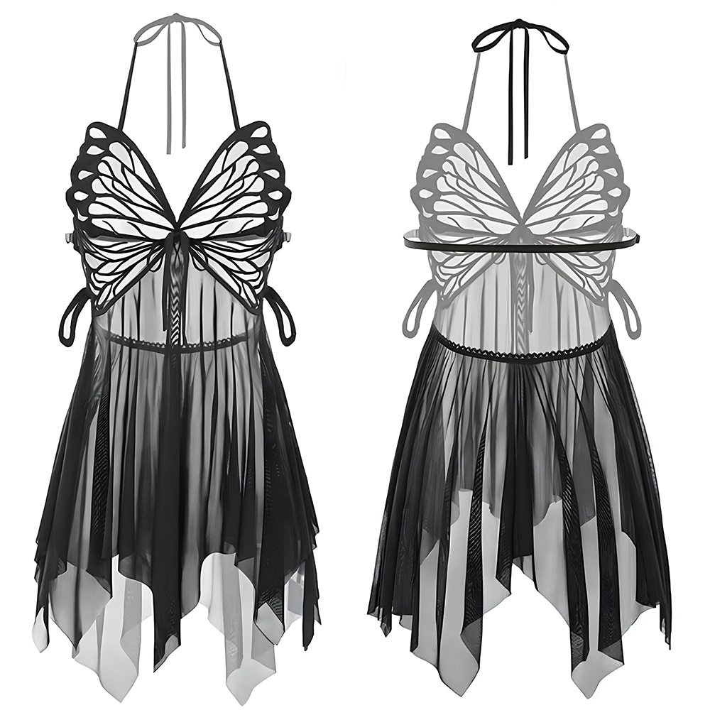 Babydoll Chemise Night - Camisola Feminina Sensual com Decote em