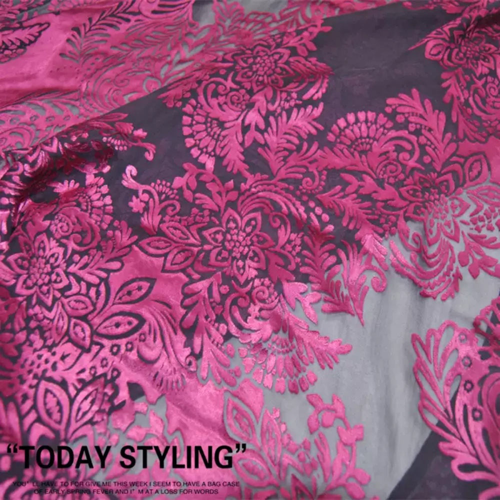 Tecido de Seda Burn Out Respir - Robe Silk Women avaliação e preço