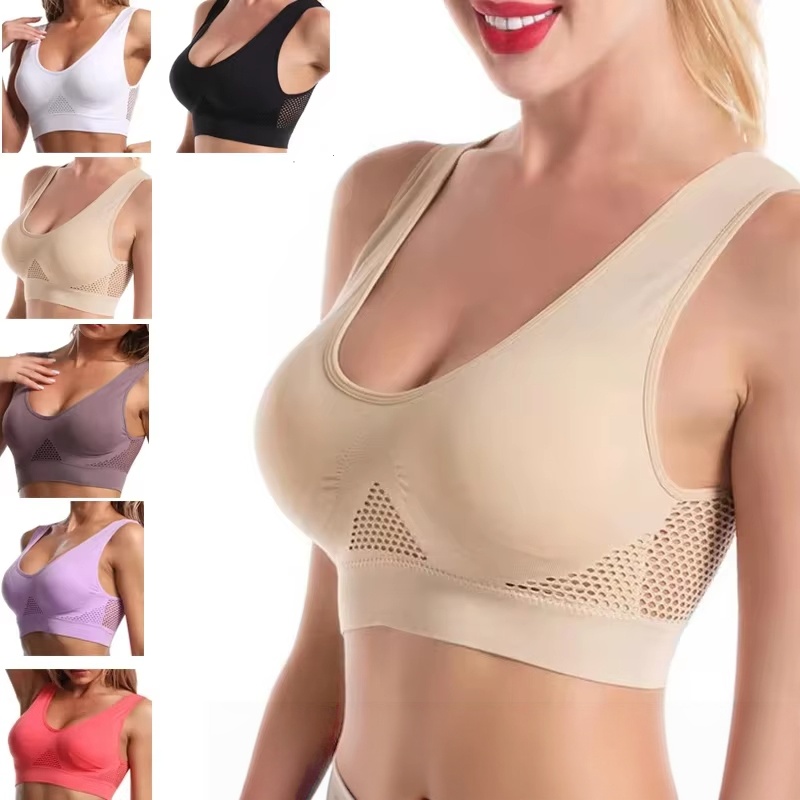 Sutiã Esportivo Feminino Plus  - Seamless Underwear Women avaliação e preço