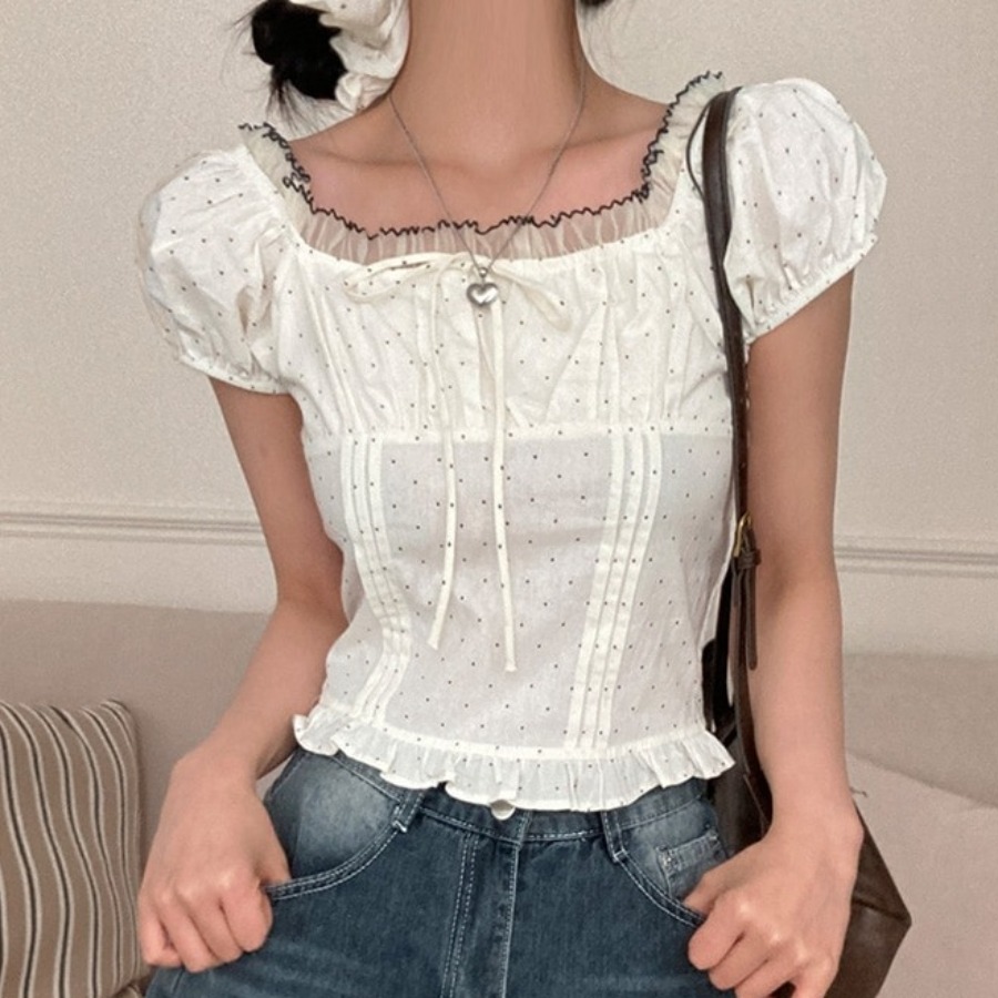 Blusa Feminina Estilo Coreano  - Corset Waist Cinch avaliação e preço
