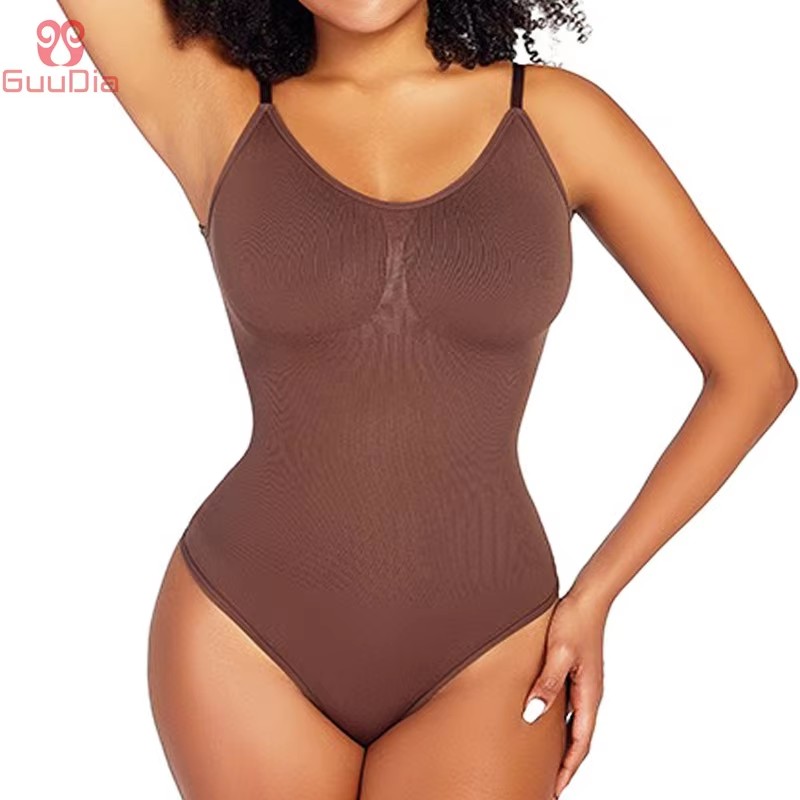 Guudia elastano bodysuit tanga - Shapewear Bodysuit Firm avaliação e preço