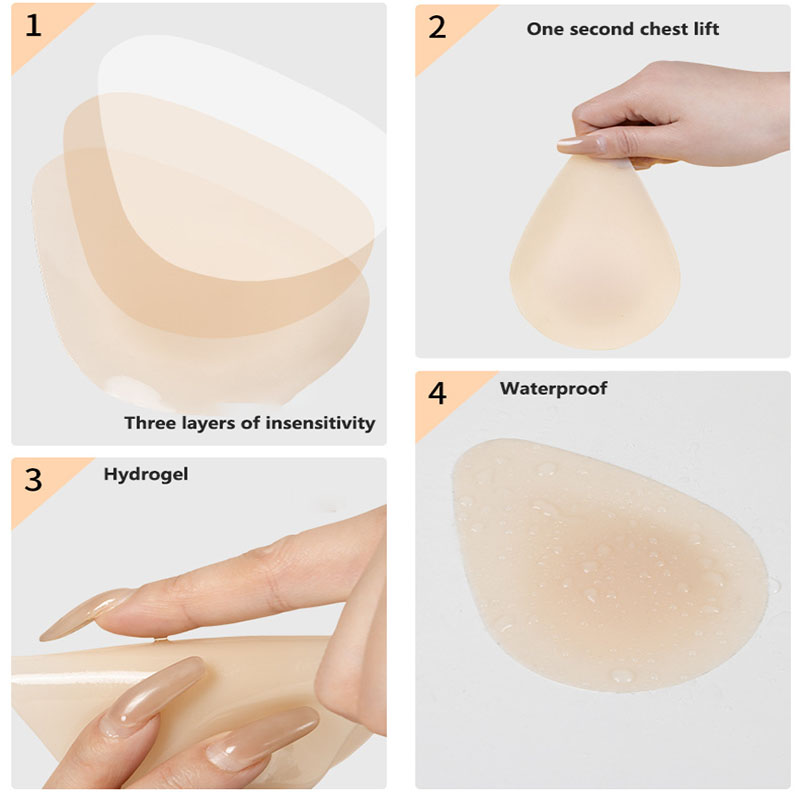 Sutiã Invisível Waterdrop de S - Push Up Bra Padded avaliação e preço