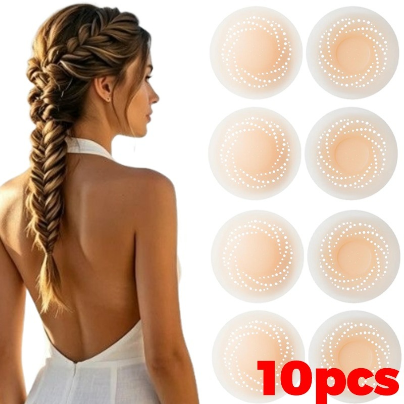 2/10 peças Protetores de Mamil - Silicone Bra Adhesive avaliação e preço