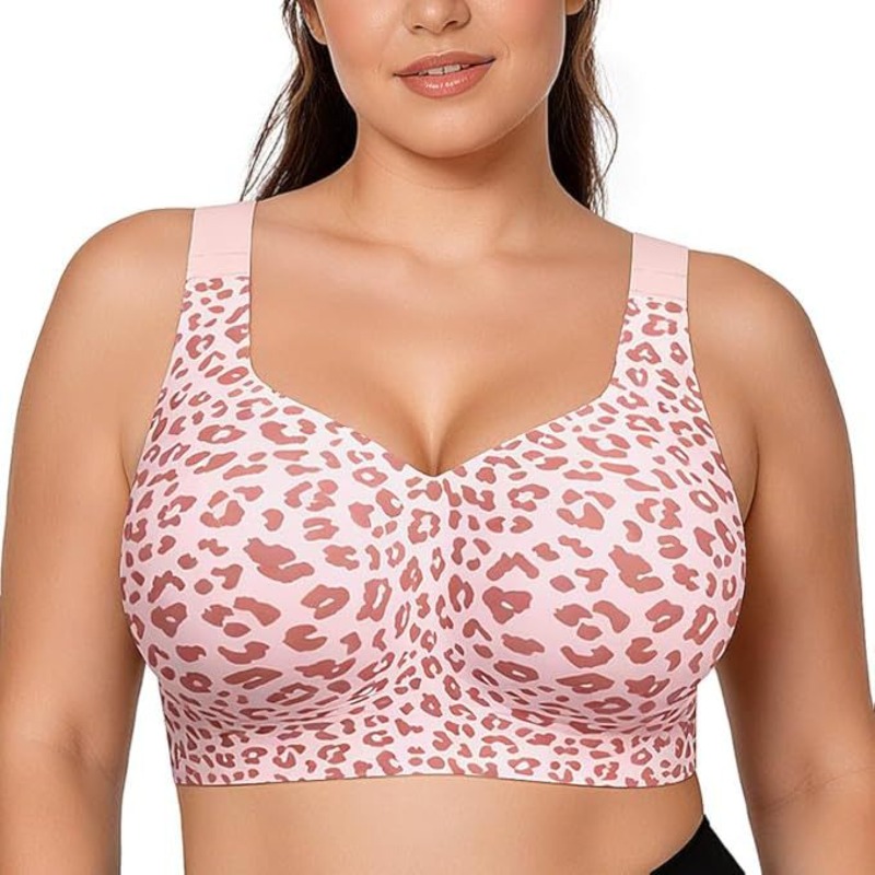 Sutiãs Leopard Jelly sem aro,  - Push Up Bra Padded avaliação e preço
