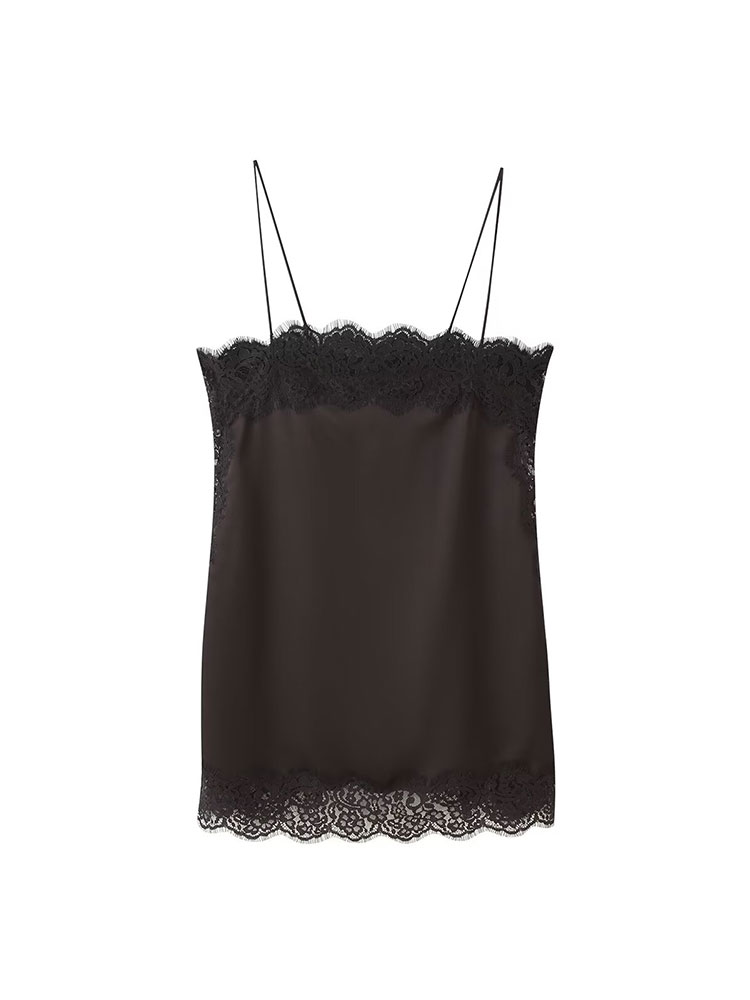 Tfafxy vintage casual feminino - Cami Top Lace avaliação e preço