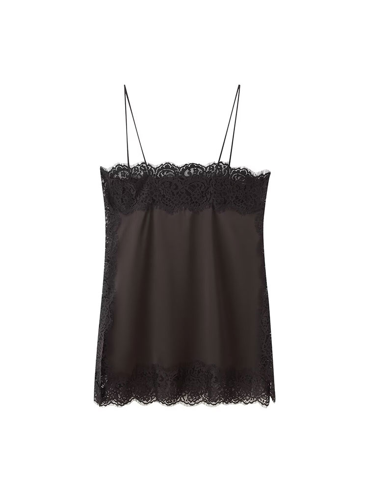 Tfafxy vintage casual feminino - Cami Top Lace avaliação e preço