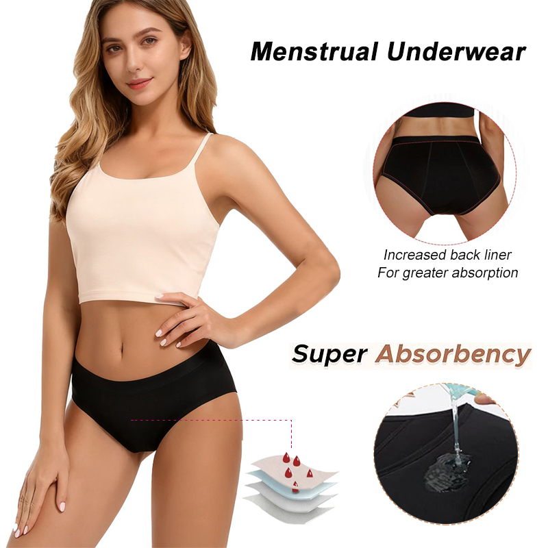 Calcinhas menstruais para flux - Period Panty Absorbent avaliação e preço