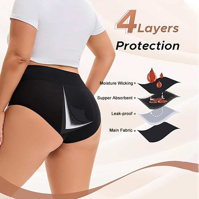 Calcinhas menstruais para flux - Period Panty Absorbent avaliação e preço