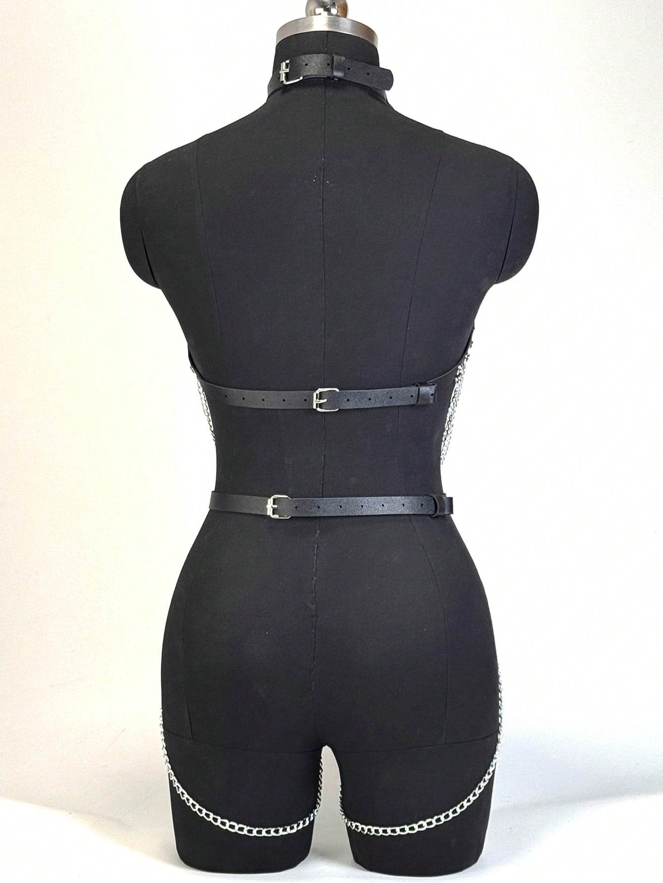 Cinto de Couro PU Feminino Mod - Garter Belt Set avaliação e preço