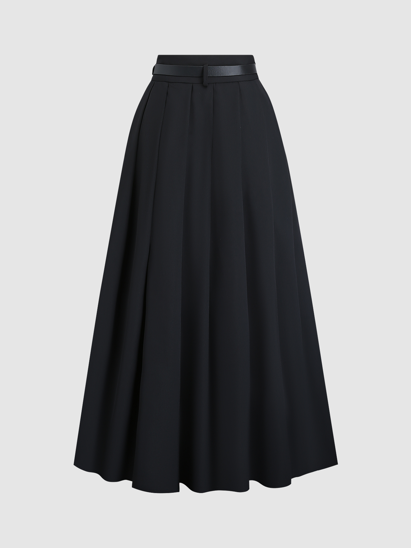 Saia midi plissada preta de ci - Corset Waist Cinch avaliação e preço