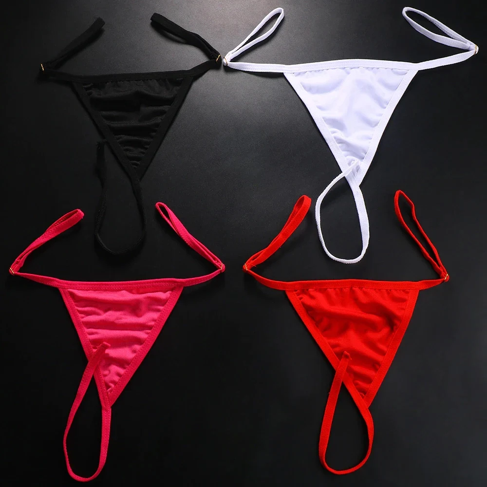Sexy redondo strass tanga ajus - Thong Bikini Women avaliação e preço