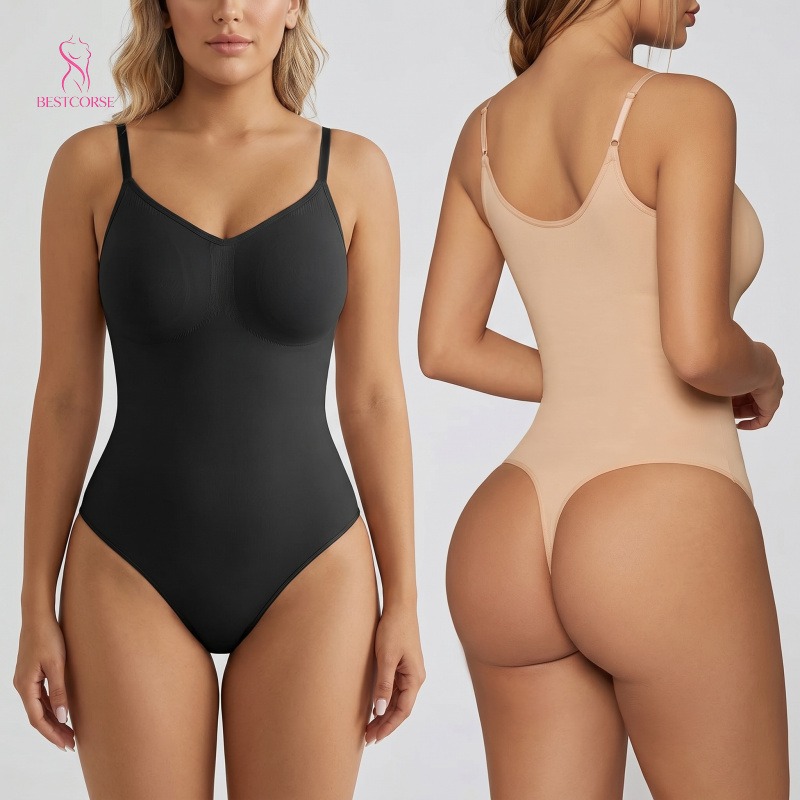 Body Feminino Mulher Preto Bod - Shapewear Bodysuit Firm avaliação e preço