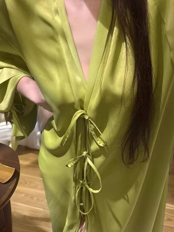 Roupão Cardigã Aberto Feminino - Robe Silk Women avaliação e preço