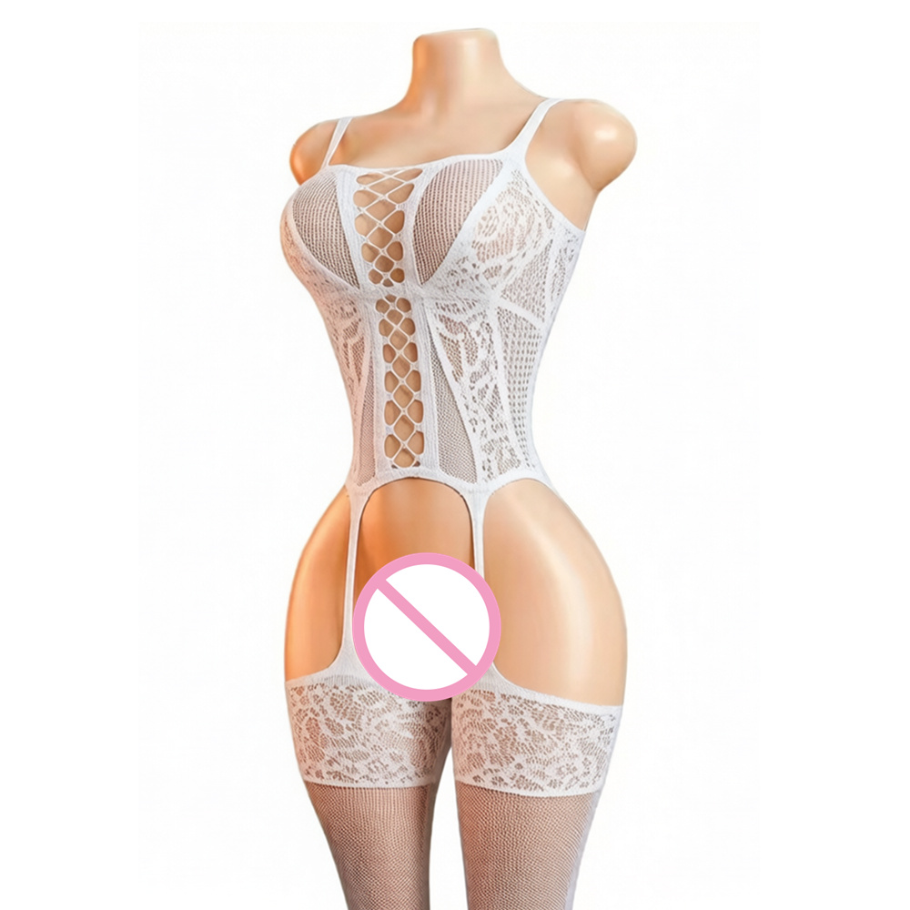 Novo Bodystocking com Abertura - Bodystocking Fishnet avaliação e preço